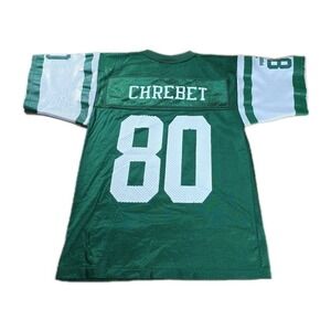 Vtg Wayne Chrebet New‎ York Jets Youth Kids PUMA SMALL  Jersey